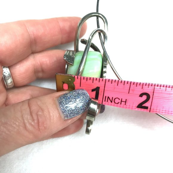 Silver plated octopus hand made necklace Gorgeous - Picture 11 of 12